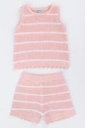 Pink Knitwear Set