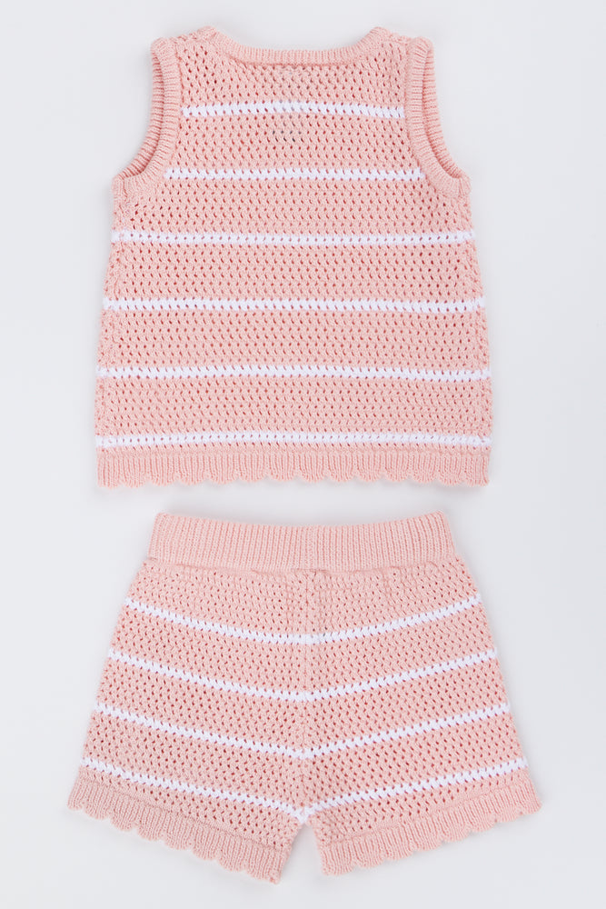 Pink Knitwear Set (2)
