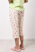 Green Bloom Print Capri Pyjamas (6)