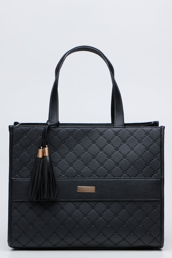Quilted 3 Piece Handbag Set (1)