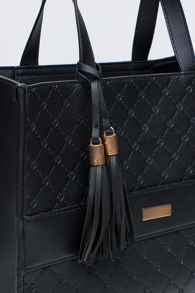 Quilted 3 Piece Handbag Set (2)