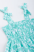 Floral Print Strappy Babydoll Dress (1)