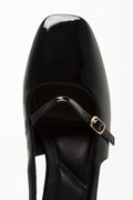 Black Patent Block Heels (4)