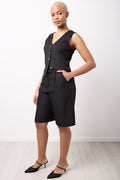 Black Bermuda Shorts