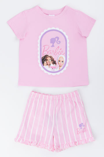 Pink Barbie Sleep Set