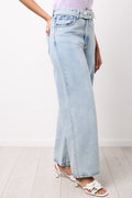 Light Blue Wash Wide Leg Jeans (1)