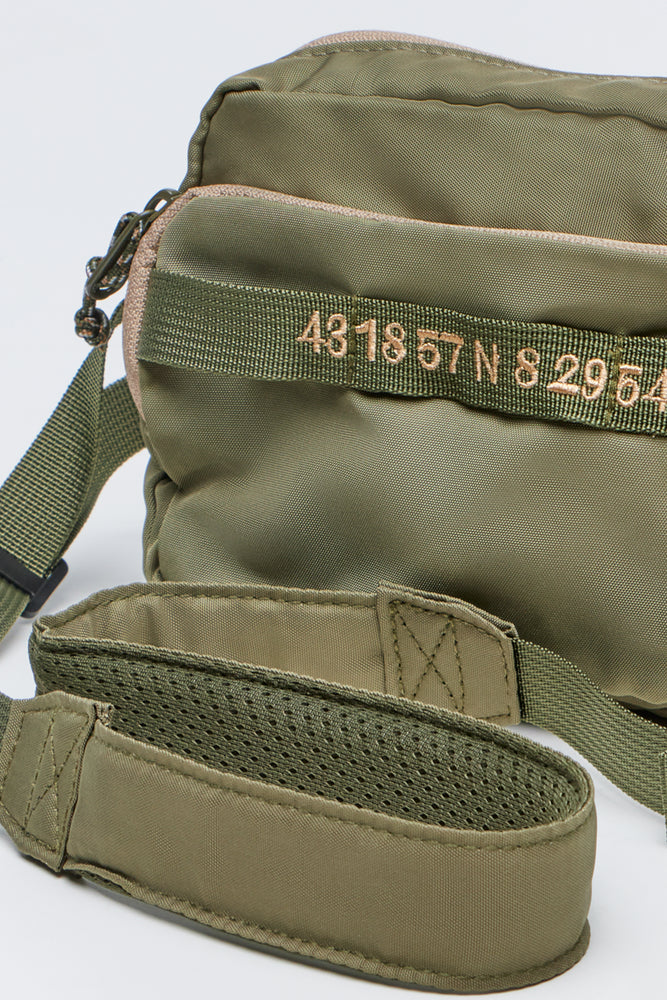 Olive Green Coordinates Crossbody Bag (2)