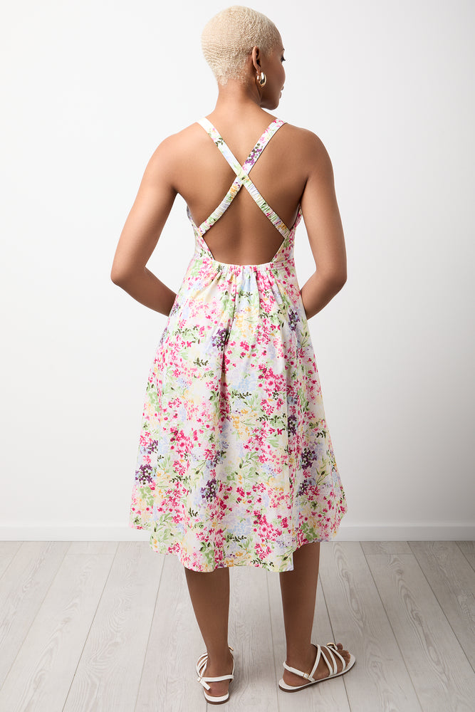Floral Cotton Poplin Sundress (2)