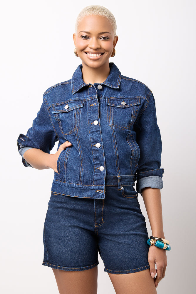 Blue Denim Trucker Jacket