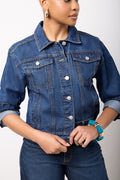 Blue Denim Trucker Jacket (3)