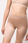 Taupe Knee Length Cycle Shorts (3)