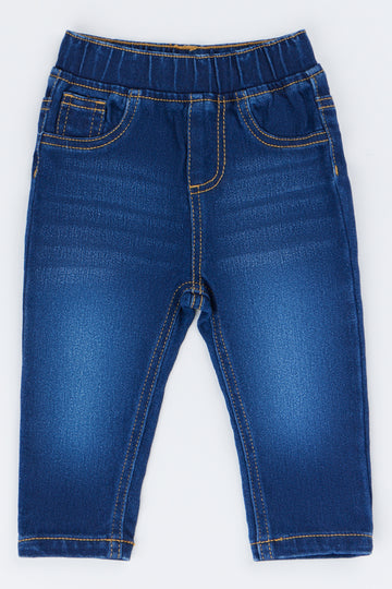 Dark Blue Denim Jegging