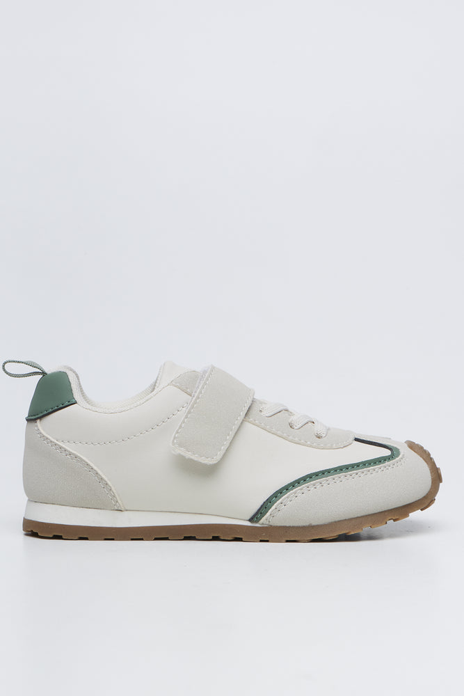 White Wide Fit Casual Trainers (3)