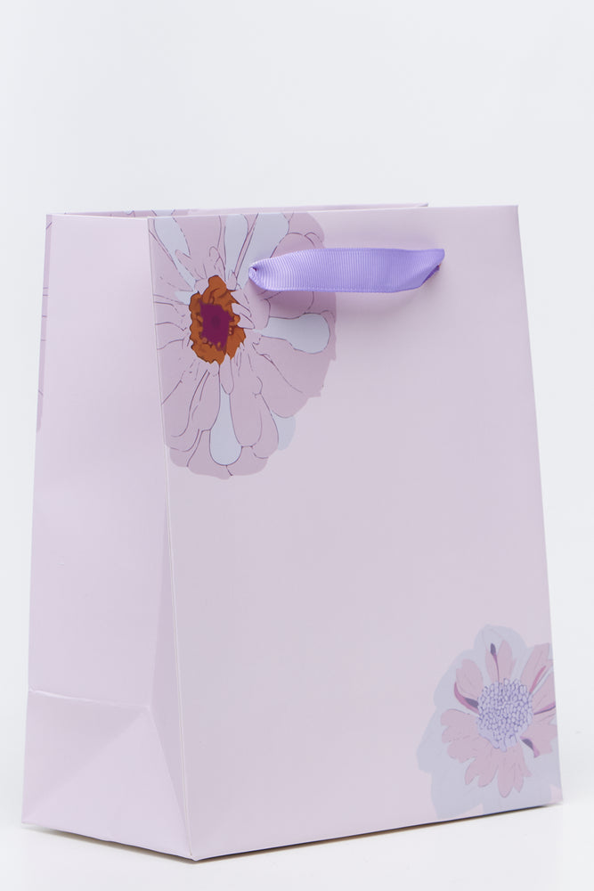 Floral Print Paper Gift Bag (1)