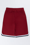 Burgundy Miami Basketball Shorts (3)