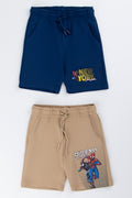 Spider-Man Knit Shorts 2 Pack