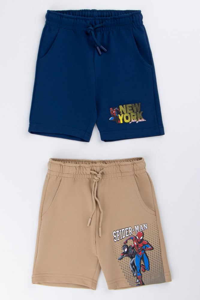 Spider-Man Knit Shorts 2 Pack
