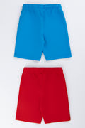 Superman Graphic 2 Pack Knit Shorts (2)