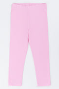 Plain Mid Pink Leggings
