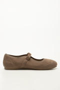 Taupe Suede Pump