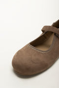 Taupe Suede Pump (2)