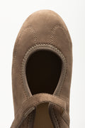 Taupe Suede Pump (4)
