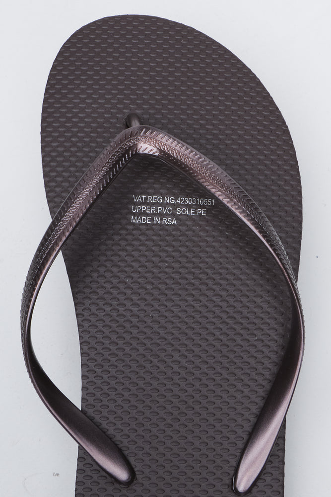 Chocolate Bronze Flatform Flip Flops (4)