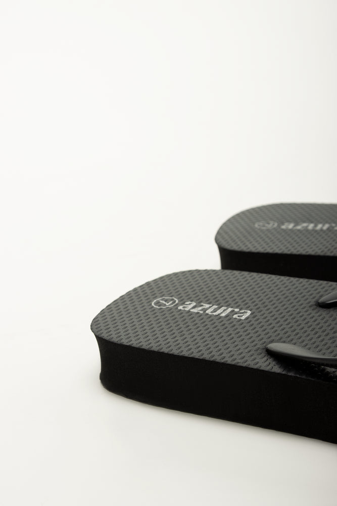 Black Flatform Flip Flops (3)