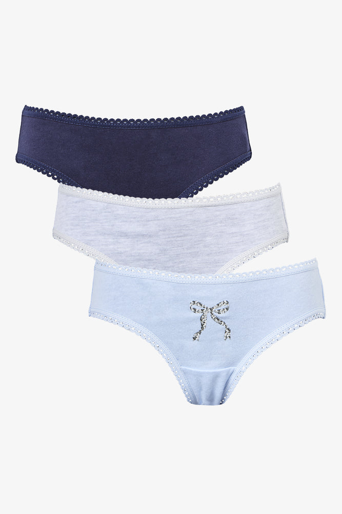 3 Pack Bikini Panty Set