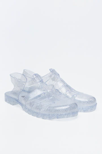 Glitter Jelly Fisherman Sandals