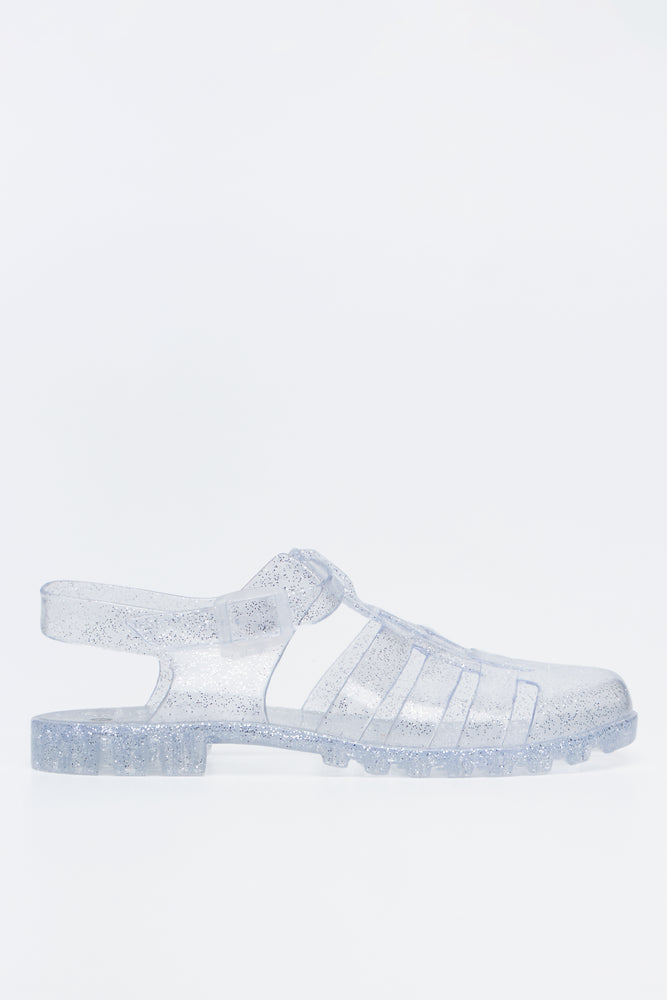 Glitter Jelly Fisherman Sandals (1)