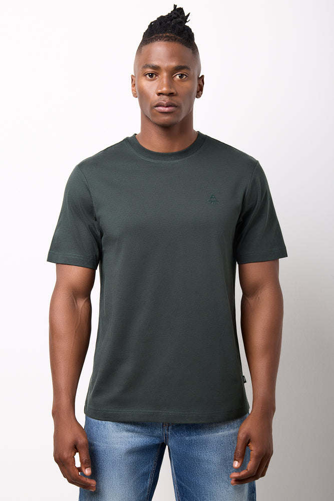 Forest Green Regular Fit T-Shirt