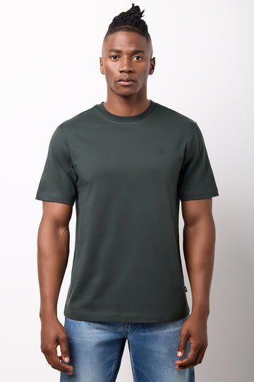 Forest Green Regular Fit T-Shirt