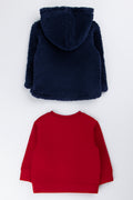 2 Pack Happy Camper Tracktops Red And Navy (2)
