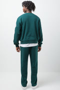 Straight Leg Knit Jogger Green (3)