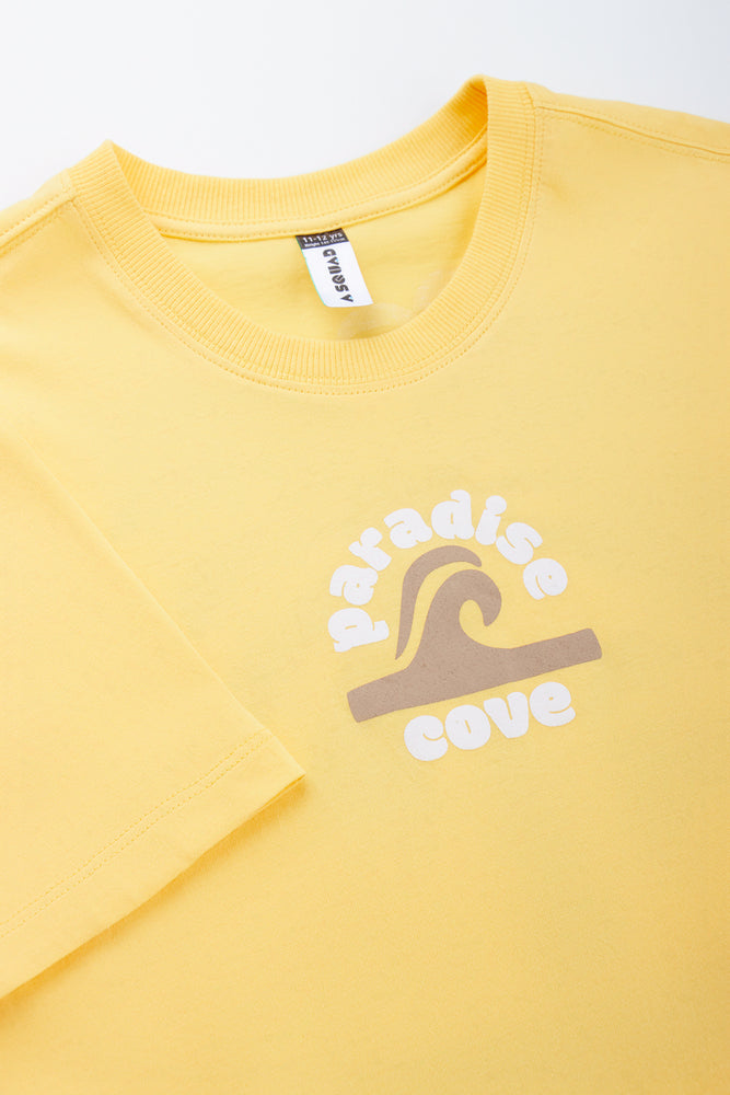 Yellow Paradise Cove T-Shirt (1)