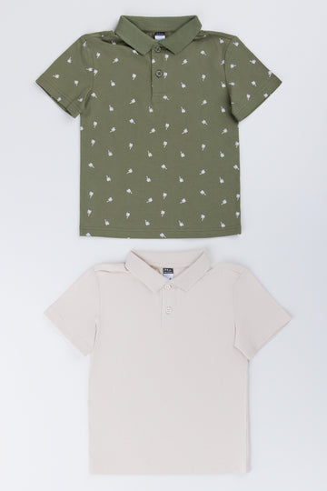 2 Pack Printed Golfers
