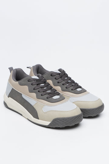 Colour Block Casual Trainers