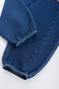 Indigo Balloon Leg Denim Pants (2)