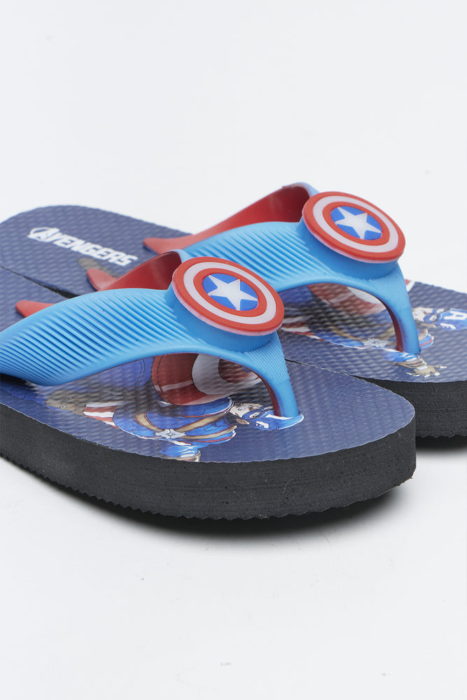 Captain America Light Up Flip Flops (5)