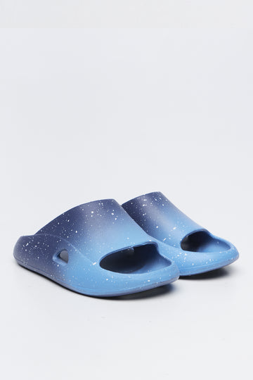 Navy Comfort Slides