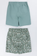 Sage Woven Shorts 2 Pack (2)