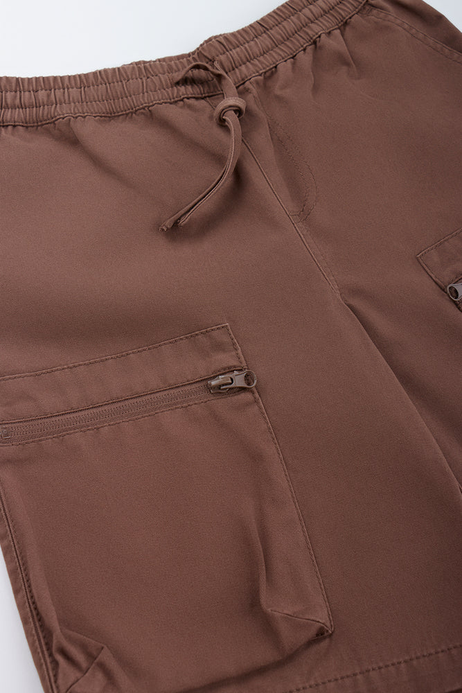 Brown Cargo Shorts (1)