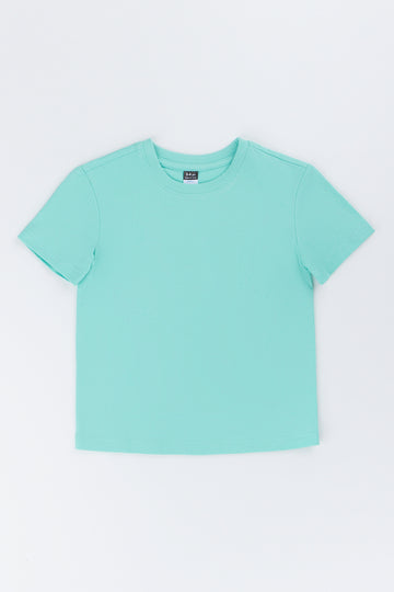 Basic Mint Short Sleeve T-Shirt