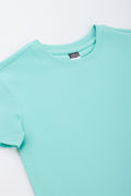 Basic Mint Short Sleeve T-Shirt (1)