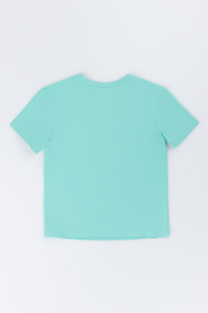 Basic Mint Short Sleeve T-Shirt (2)