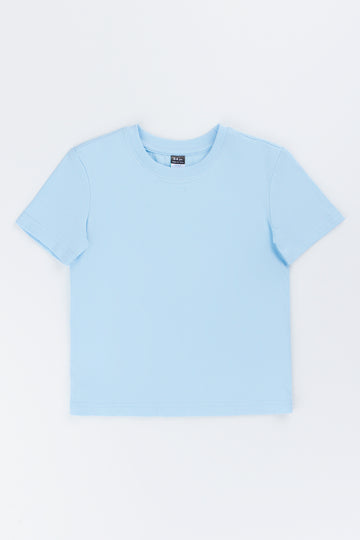 Light Blue Short Sleeve T-Shirt