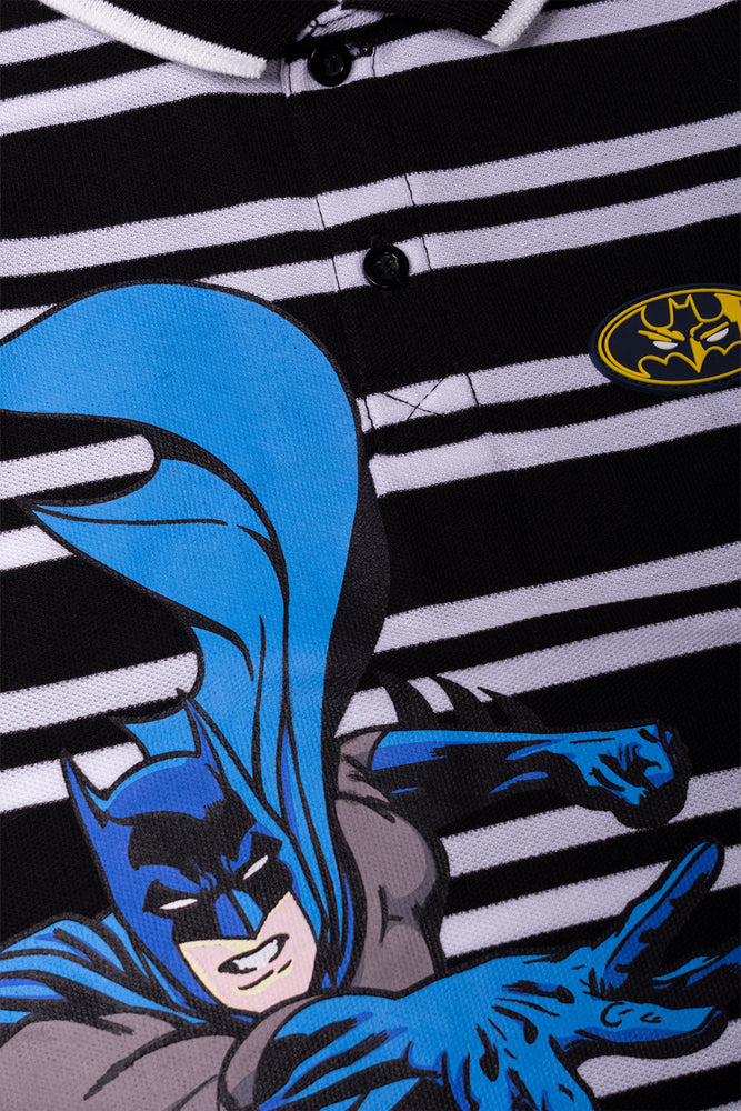 Black Batman Striped Golfer (1)