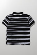 Black Batman Striped Golfer (2)