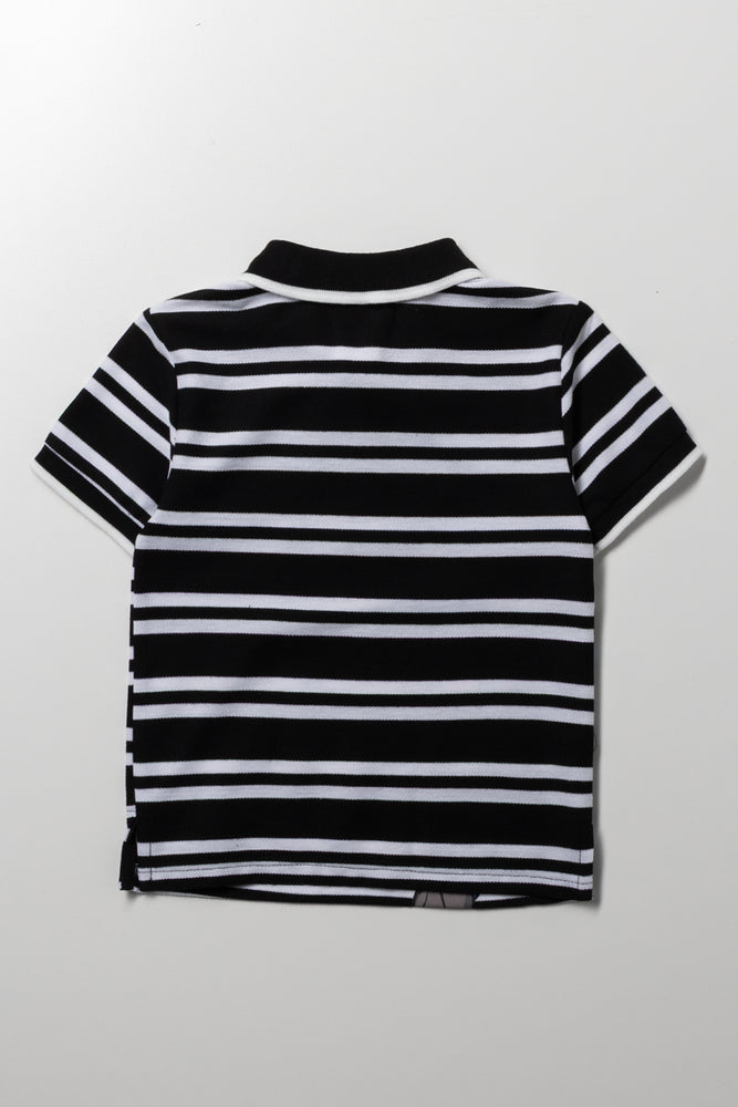 Black Batman Striped Golfer (2)